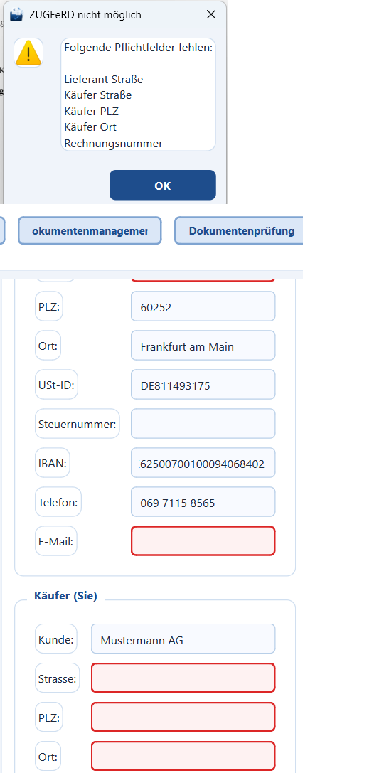 Fehlerprotokoll